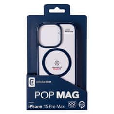 CellularLine Cellularline Pop Mag - ohišje iPhone 15 Pro Max MagSafe (mornarsko modra)