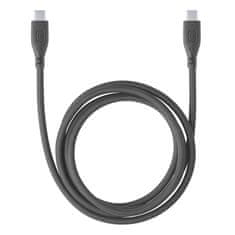 CellularLine Cellularline Soft Cable - Kabel USB-C z USB-C 1,2 m (črn)