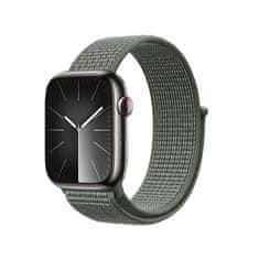 Crong Crong Nylon - Športni trak za Apple Watch 42/44/45/49 mm (vojaško zelen)