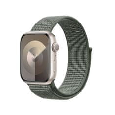 Crong Crong Nylon - Športni trak za Apple Watch 42/44/45/49 mm (vojaško zelen)