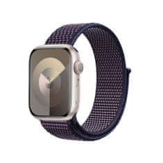 Crong Crong Nylon - Športni trak za Apple Watch 42/44/45/49 mm (Polnočno modra)