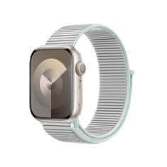 Crong Crong Nylon - Športni trak za Apple Watch 38/40/41 mm (pastelno siv)