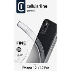 CellularLine Cellularline Fine - Ohišje za iPhone 12 / iPhone 12 Pro (prozorno)