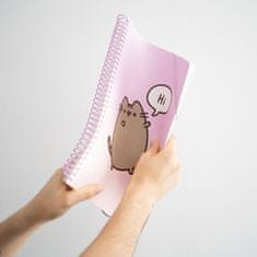 Pusheen Pusheen - mape A4 z elastičnim trakom + 30 prozornih majic