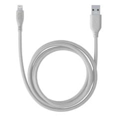 CellularLine Cellularline Soft Cable - kabel USB-A z Lightning MFi certifikatom 1,2 m (siv)