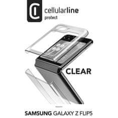 CellularLine Cellularline prozorno ohišje - Ohišje za Samsung Galaxy Z Flip 5 (prozorno)