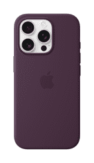 Apple iPhone 16 Pro Silicone Case ovitek, z MagSafe, Plum