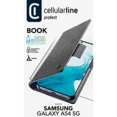 CellularLine Cellularline knjižno ohišje - Ohišje za Samsung Galaxy A54 5G (črno)