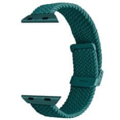 Puro Puro Loop Band - Pleten trak za Apple Watch 38/40/41 mm (zelen)