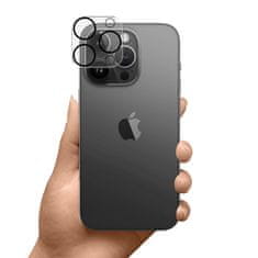 3MK 3mk Lens Pro Full Cover - Steklo za objektiv fotoaparata za iPhone 15 Pro / 15 Pro Max