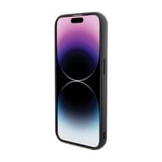 Karl Lagerfeld Karl Lagerfeld Kovinska priponka z ikoničnim logotipom - Ohišje za iPhone 15 Pro Max (črno)