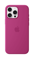 Apple iPhone 16 Pro Max Silicone Case ovitek, z MagSafe, Fuchsia (Seasonal)