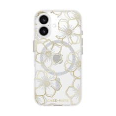 case-mate Case-Mate Floral Gems MagSafe - Etui iPhone 16 (Gold)