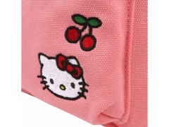 HELLO KITTY Hello Kitty Roza ženski šolski nahrbtnik iz blaga 29x26x14cm 