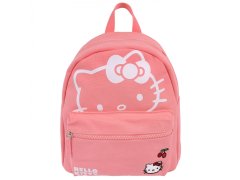 HELLO KITTY Hello Kitty Roza ženski šolski nahrbtnik iz blaga 29x26x14cm 