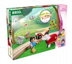 Brio Komplet vlaka Disneyjeva princesa Sneguljčica in živali