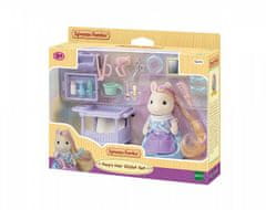 Sylvanian Families Pony z lasmi v frizerskem salonu