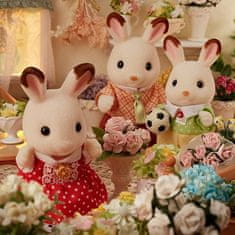 Sylvanian Families Družina "čokoladnih" kuncev, nova