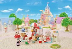 Sylvanian Families Mobilna trgovina s popcornom in ovcami