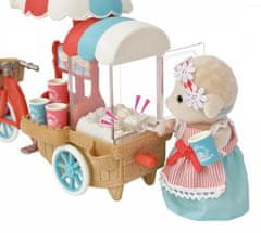 Sylvanian Families Mobilna trgovina s popcornom in ovcami