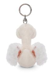 NICI obesek za ključe Love White Swan 8cm, ZELENA