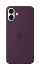 Apple iPhone 16 Plus Silicone Case ovitek, z MagSafe, Plum