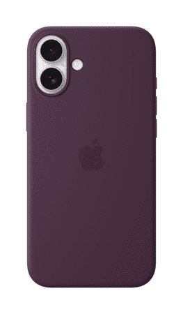  Apple iPhone 16 Plus Silicone Case ovitek, z MagSafe, Plum 