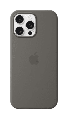  Apple iPhone 16 Pro Max Silicone Case ovitek, z MagSafe, Stone Gray