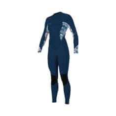 O'Neill Ženski Neopren Bahia 3/2 Back Zip Full, Crisflor, 12