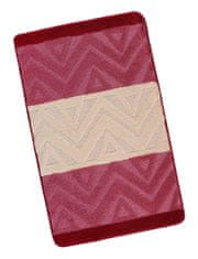 BANY 60x100 cm - 60x100 cm - Chevron burgundska