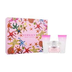 Versace Bright Crystal Set toaletna voda 50 ml + losjon za telo 50 ml + gel za prhanje 50 ml za ženske