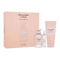 Abercrombie & Fitch Authentic Set parfumska voda 100 ml + parfumska voda 15 ml + losjon za telo 200 ml za ženske