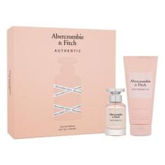 Abercrombie & Fitch Authentic Set parfumska voda 50 ml + losjon za telo 200 ml za ženske