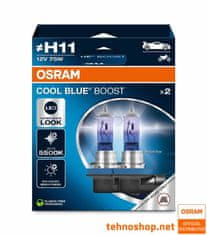 Osram ŽARNICA HALOGEN H11 COOL BLUE BOOST 62211CBB-2HB 80W 12V PGJ19-2 2HB