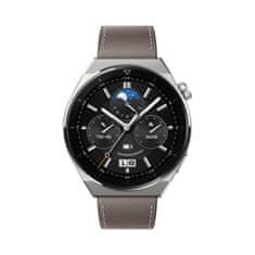 Huawei Watch GT 3 Pro/46mm/srebrna/legantni trak/siva