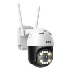 slomart Zunanja IP kamera ZOSI C296 WiFi 5MP Pan Tilt IP66 + microSD kartica 32GB