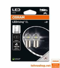 Osram ŽARNICA LED R5W LEDriving SL 12V 0,5W 5007DWP-2BL BA15s 2BL