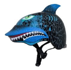 Boxman Otroška čelada C-PREME SHARK ATTAX črna velikost S CHILD 5+ (50-54 cm) (NOVO)