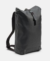 Boxman BROOKS PICKWICK COTTON CANVAS nahrbtnik, Total Black, Prostornina 26L, Vodoodporen bombaž (NOVO)