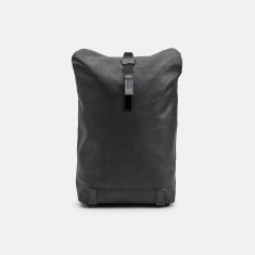 Boxman BROOKS PICKWICK COTTON CANVAS nahrbtnik, Total Black, Prostornina 26L, Vodoodporen bombaž (NOVO)