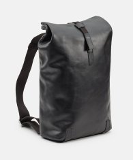 Boxman BROOKS PICKWICK HARD LEATHER nahrbtnik, črn, prostornina 26L, strojeno usnje (NOVO)