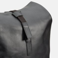 Boxman BROOKS PICKWICK HARD LEATHER nahrbtnik, črn, prostornina 26L, strojeno usnje (NOVO)