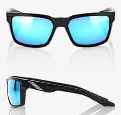 Boxman Očala 100% DAZE Matte Black - HiPER Blue Multilayer Mirror Lens (Blue Multilayer Mirror Lens, LT 15%) (PRODAJA -45%)