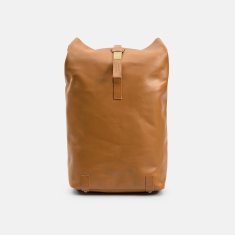 Boxman BROOKS PICKWICK HARD LEATHER nahrbtnik, Honey, prostornina 26L, strojeno usnje (NOVO)