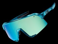 Boxman 100% S3 Peter Sagan LE Blue Topaz Očala - Blue Topaz Multilayer Mirror Lens (Blue Topaz Multilayer Mirror Lens, LT 14% + Clear Lens, LT 93%)