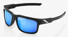 Boxman Očala 100% TYPE-S Matte Black - HiPER Blue Multilayer Mirror Lens (Blue Multilayer Mirror Lens, LT 15%) (PO PRODAJI -45%)