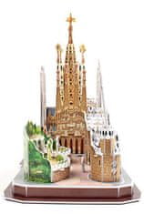 CubicFun 3D sestavljanka CityLine panorama: Barcelona 186 kosov