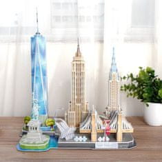 CubicFun 3D sestavljanka CityLine panorama: New York 123 kosov