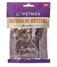 slomart PETMEX Trakovi iz govejega žrela - priboljšek za mačke - 40g