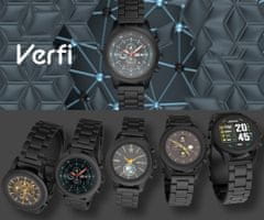 Forever Verfi SW-800 pametna ura, črna (Carbon Black)